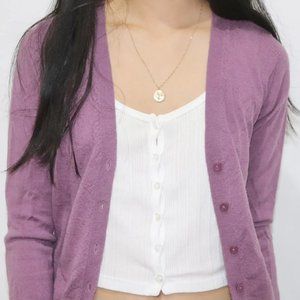 Extra Fine Merino Wool Cardigan